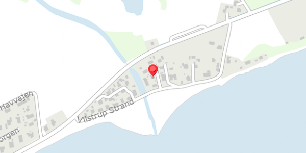 Trafikstøjkort på Vilstrup Strand 30, 6100 Haderslev