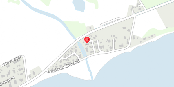 Trafikstøjkort på Vilstrup Strand 34, 6100 Haderslev