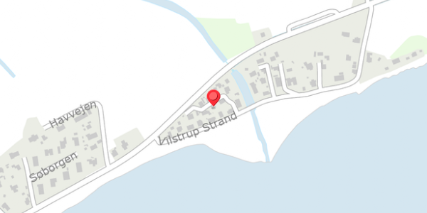 Trafikstøjkort på Vilstrup Strand 54, . , 6100 Haderslev