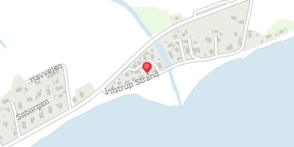 Trafikstøjkort på Vilstrup Strand 60, 6100 Haderslev
