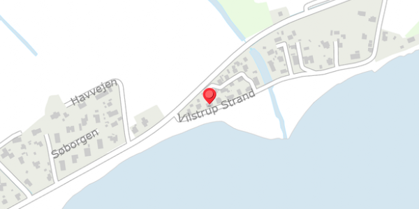 Trafikstøjkort på Vilstrup Strand 68, 6100 Haderslev