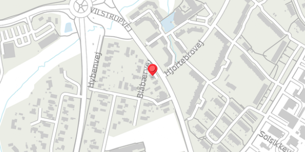 Trafikstøjkort på Vilstrupvej 8, 6100 Haderslev