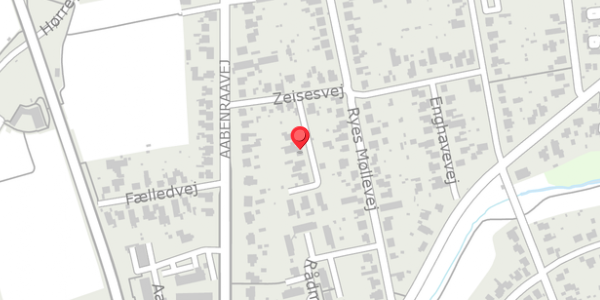 Trafikstøjkort på Zeises Have 4, . , 6100 Haderslev