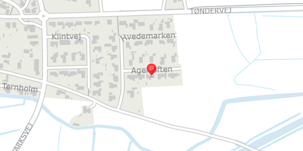 Trafikstøjkort på Agertoften 6, . , 6280 Højer