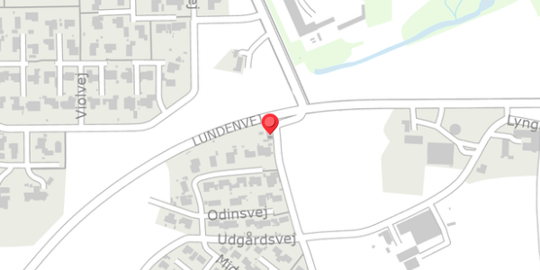 Trafikstøjkort på Overbjerg 21, 6430 Nordborg