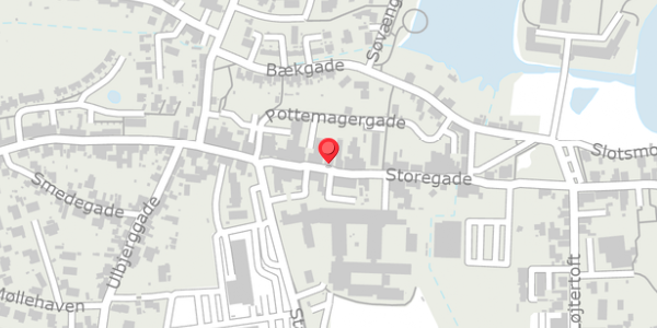 Trafikstøjkort på Storegade 19, . , 6430 Nordborg