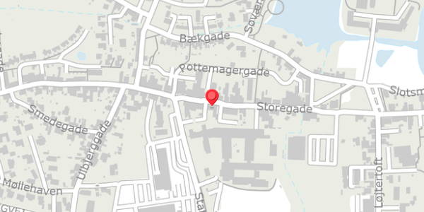 Trafikstøjkort på Storegade 20, . , 6430 Nordborg