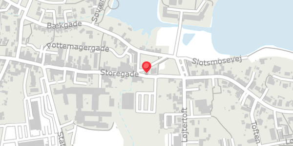 Trafikstøjkort på Storegade 41, . , 6430 Nordborg