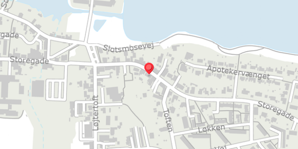 Trafikstøjkort på Storegade 60, . , 6430 Nordborg