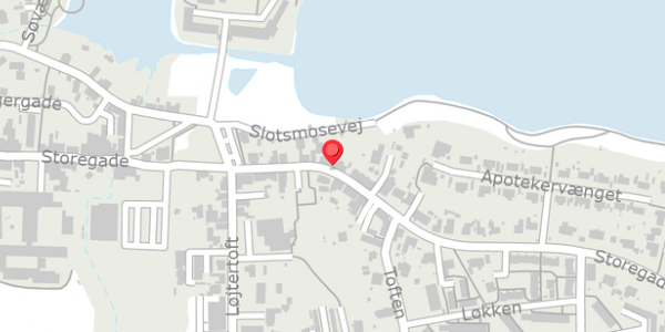 Trafikstøjkort på Storegade 63, . , 6430 Nordborg