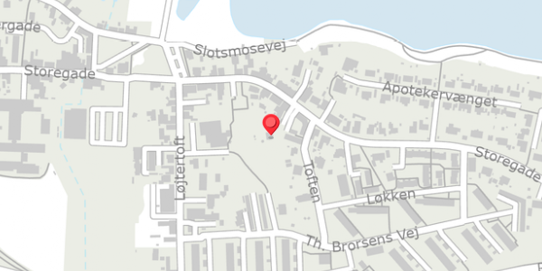 Trafikstøjkort på Storegade 64, . , 6430 Nordborg