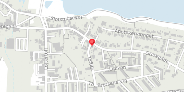 Trafikstøjkort på Storegade 68, . , 6430 Nordborg