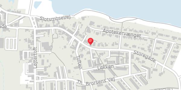 Trafikstøjkort på Storegade 79, . , 6430 Nordborg