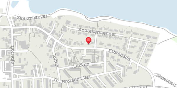Trafikstøjkort på Storegade 89, . , 6430 Nordborg