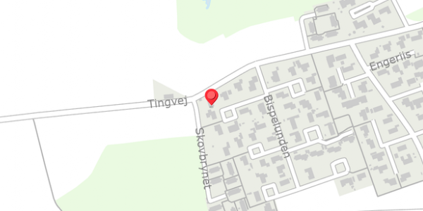 Trafikstøjkort på Bispelunden 8, . , 6534 Agerskov