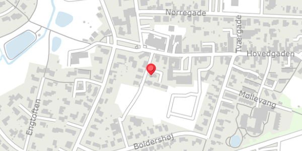 Trafikstøjkort på Degnetoften 5, 6534 Agerskov