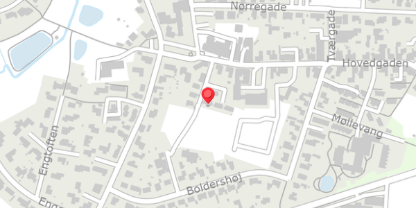Trafikstøjkort på Degnetoften 7, 6534 Agerskov