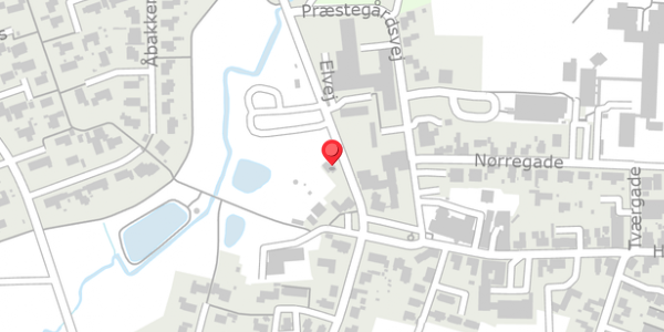 Trafikstøjkort på Elvej 3, 6534 Agerskov
