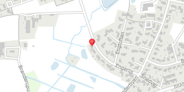 Trafikstøjkort på Engeriis 13, 6534 Agerskov
