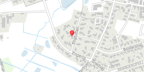 Trafikstøjkort på Engtoften 3, 6534 Agerskov
