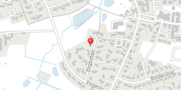 Trafikstøjkort på Engtoften 13, 6534 Agerskov