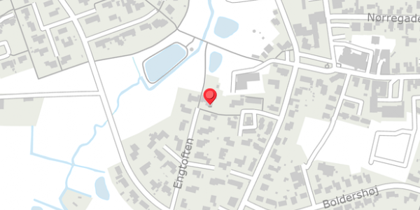 Trafikstøjkort på Engtoften 20, . , 6534 Agerskov