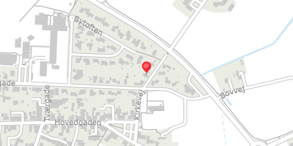 Trafikstøjkort på Kirkevej 9, . , 6534 Agerskov