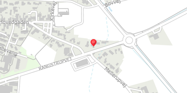 Trafikstøjkort på Rangstrupvej 1B, . , 6534 Agerskov