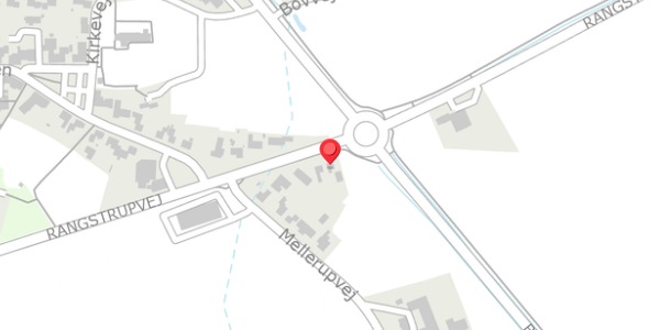 Trafikstøjkort på Rangstrupvej 16, 6534 Agerskov
