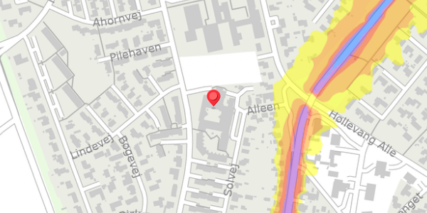 Trafikstøjkort på Solvej 2D, . , 6520 Toftlund