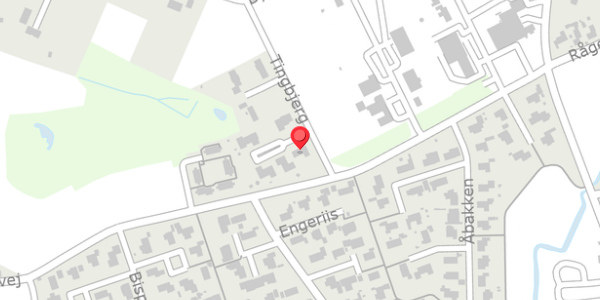 Trafikstøjkort på Tingbjerg 1, 6534 Agerskov
