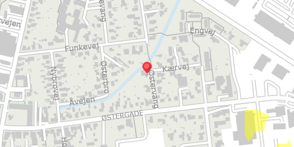 Trafikstøjkort på Østervang 3, . , 6230 Rødekro