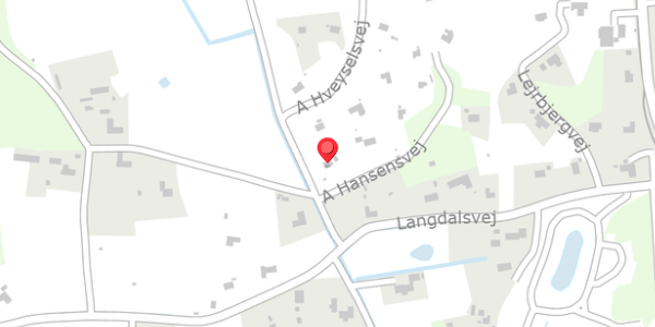 Trafikstøjkort på A Hansensvej 1, . , 6792 Rømø
