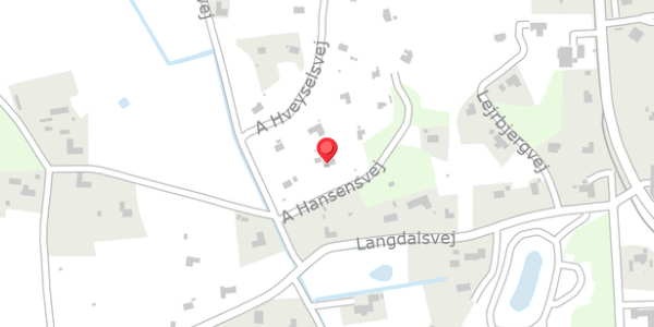 Trafikstøjkort på A Hansensvej 3, . , 6792 Rømø