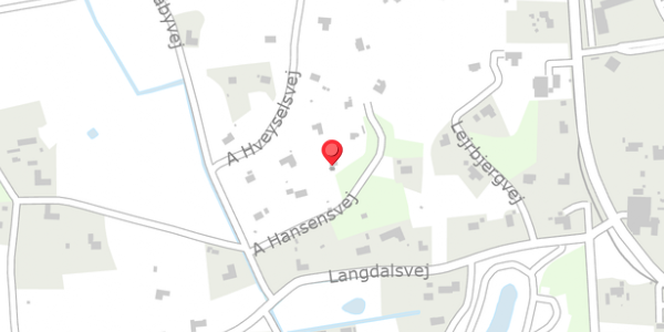 Trafikstøjkort på A Hansensvej 5, . , 6792 Rømø