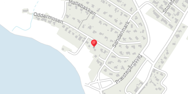 Trafikstøjkort på Oddermosen 5, . , 6470 Sydals