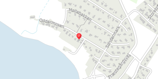 Trafikstøjkort på Oddermosen 13, 6470 Sydals