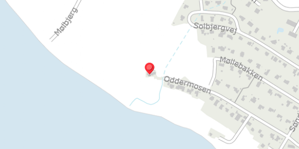 Trafikstøjkort på Oddermosen 20, . , 6470 Sydals