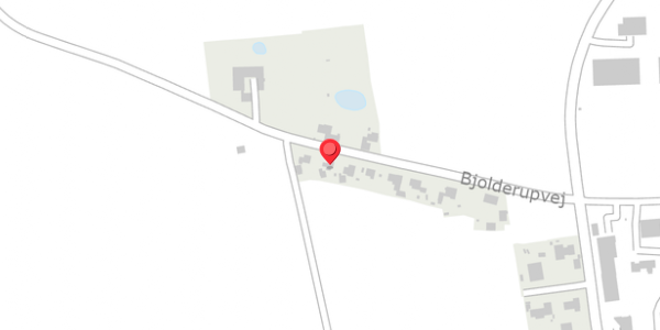 Trafikstøjkort på Bjolderupvej 29, 6392 Bolderslev