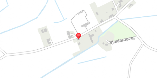 Trafikstøjkort på Bjolderupvej 71, 6392 Bolderslev