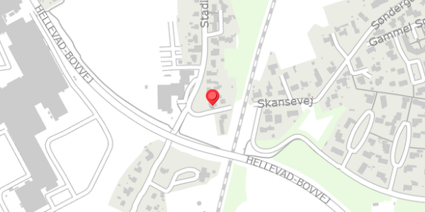 Trafikstøjkort på Brogade 1, 6392 Bolderslev