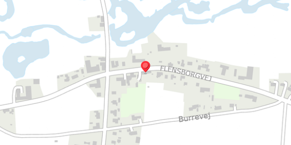 Trafikstøjkort på Flensborgvej 52, 6360 Tinglev
