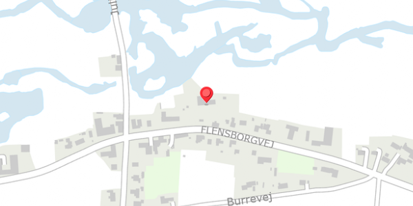 Trafikstøjkort på Flensborgvej 53, 6360 Tinglev