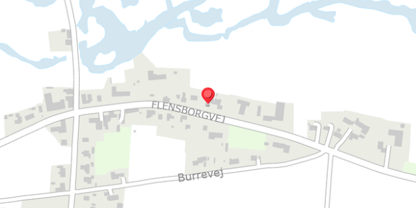 Trafikstøjkort på Flensborgvej 61, 6360 Tinglev