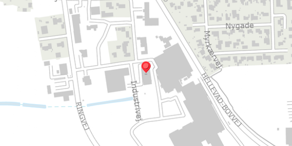 Trafikstøjkort på Industrivej 11, 6392 Bolderslev
