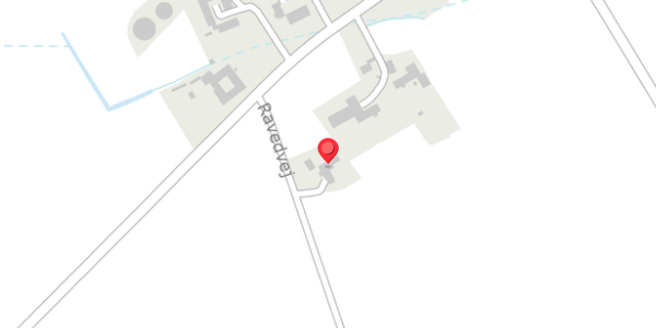 Trafikstøjkort på Ravedvej 3, 6392 Bolderslev