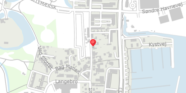 Trafikstøjkort på Sønderport 31A, 6200 Aabenraa