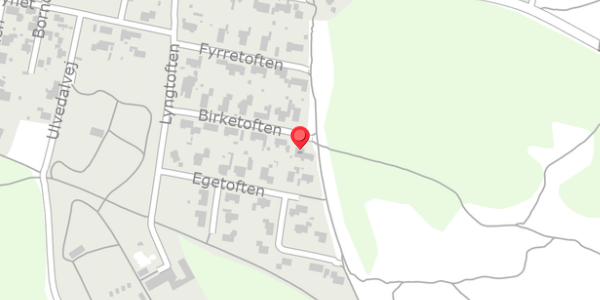 Trafikstøjkort på Birketoften 12, 6830 Nørre Nebel