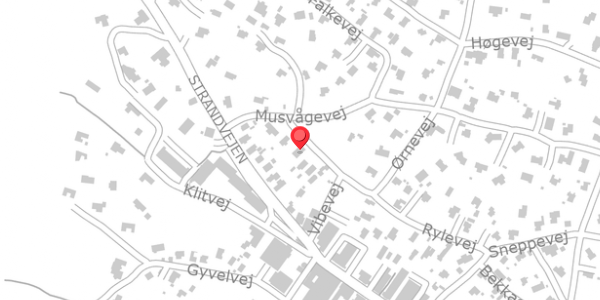 Trafikstøjkort på Rylevej 21, . , 6854 Henne