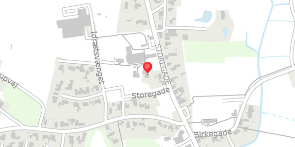 Trafikstøjkort på Storegade 57, . , 6855 Outrup